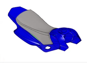 實例教程2：用中望3D設(shè)計摩托車坐墊