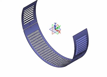 實例教程65：電機散熱網(wǎng)罩建模設(shè)計