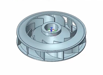實例教程61：電機風扇的建模設(shè)計