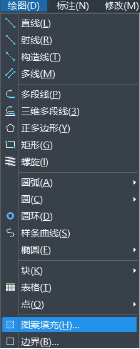 CAD如何調整填充內容的大小
