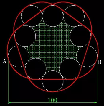 CAD 如何求圖形的部分面積